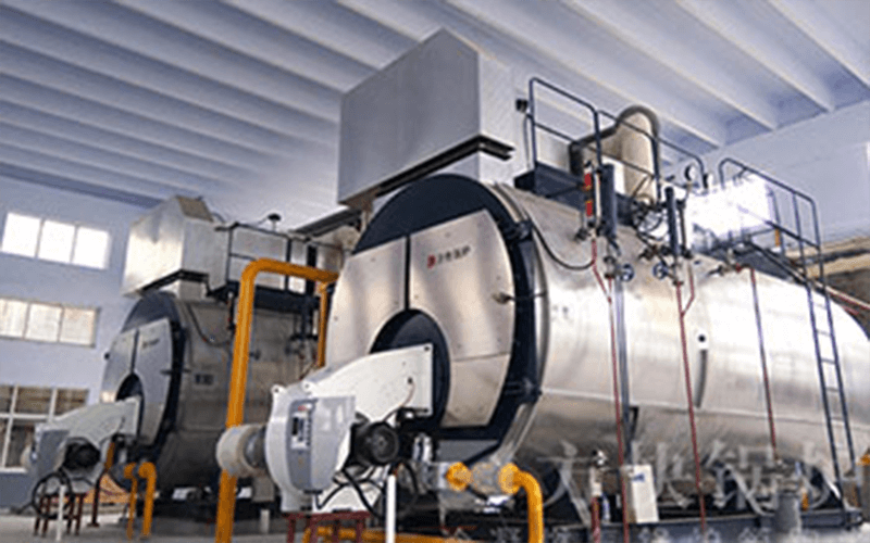 What are the problems existing in the treatment of industrial boiler water in chemical plants