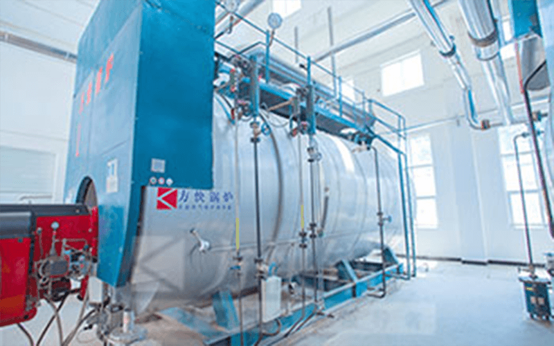 Industrial horizontal electric boilers