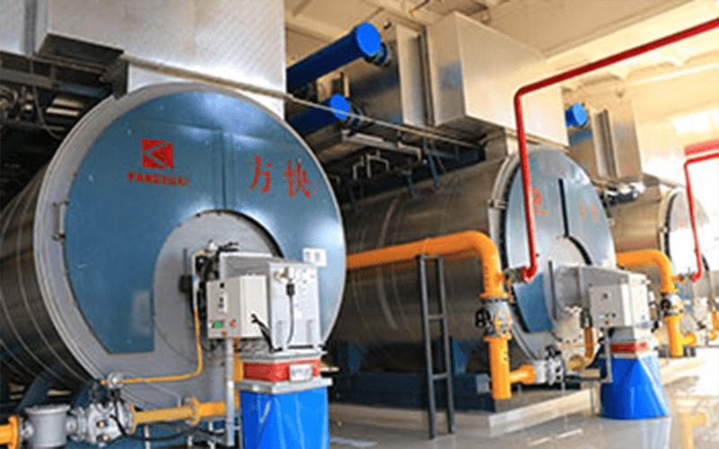 What are the precautions in the loading and installation of gas-fired steam boilers?